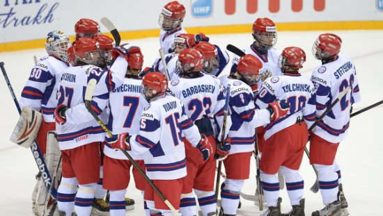 Юниорская сборная России по хоккею разгромила сборную Германии на ЧМ