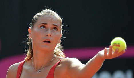 Россиянка Александра Панова проиграла в четвертьфинале теннисного турнира в Баку